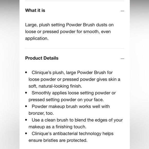 NEW Clinique Large Powder Brush - Picture 7 of 7